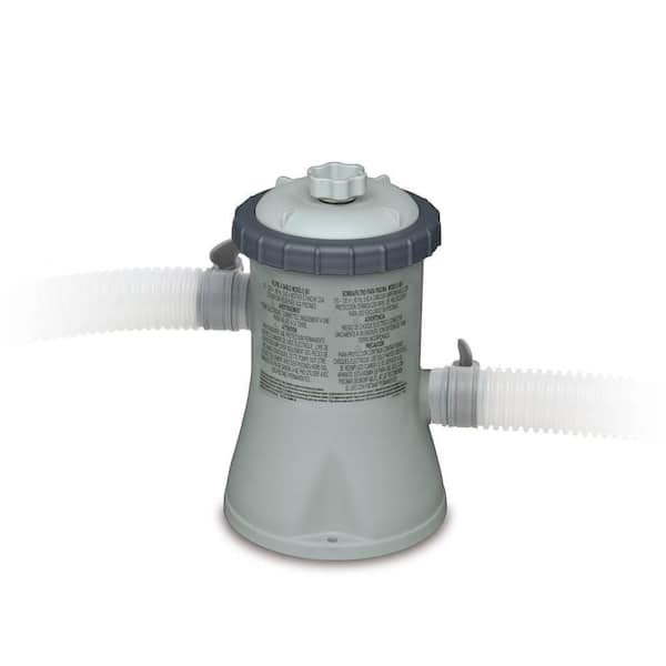 Prism 12 ft. Round 30 in. Deep Pool Steel Frame Hard Side plus Filter Pump