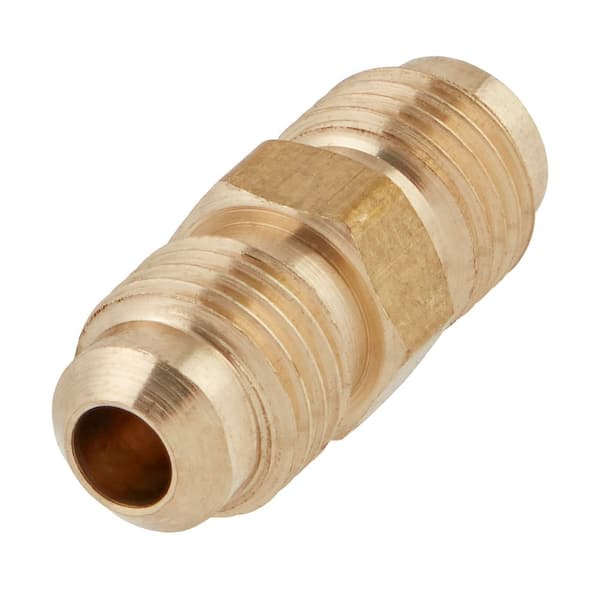 1/4 in. Flare Brass Coupling Fitting