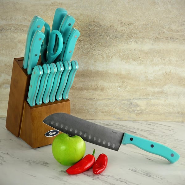 Oster Granger 14-Piece Cutlery Set, 14-Piece Knife Block Set - Kroger