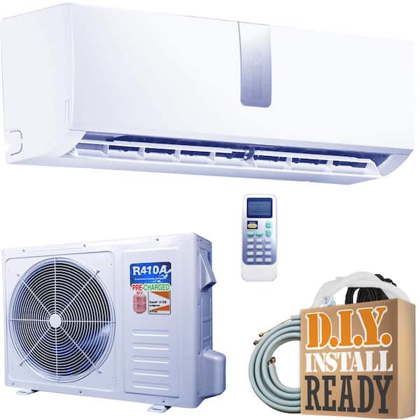 Super Efficiency GWi Series 18,000 BTU 1.5 Ton Inverter Ductless Mini Split Air Conditioner and Heat Pump - 230V/60Hz