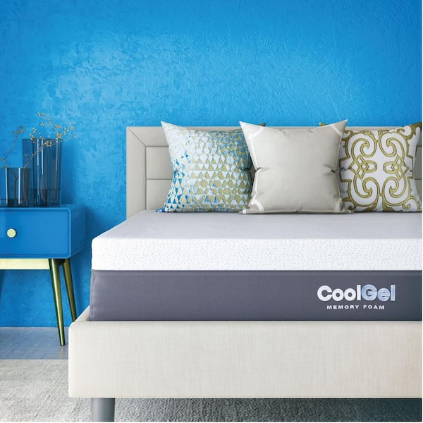 SLEEP OPTIONS Cool Gel Twin-Size Gel Memory Foam Mattress