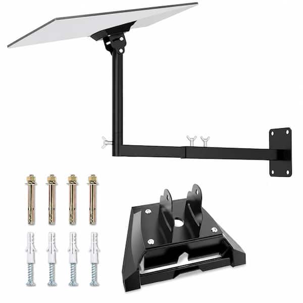 Satellite Internet Long Wall Mount with Adapter Heavy Duty Pole Mounting Kit