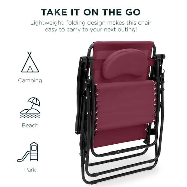 Best Choice Products Oversized Zero Gravity Folding Reclining