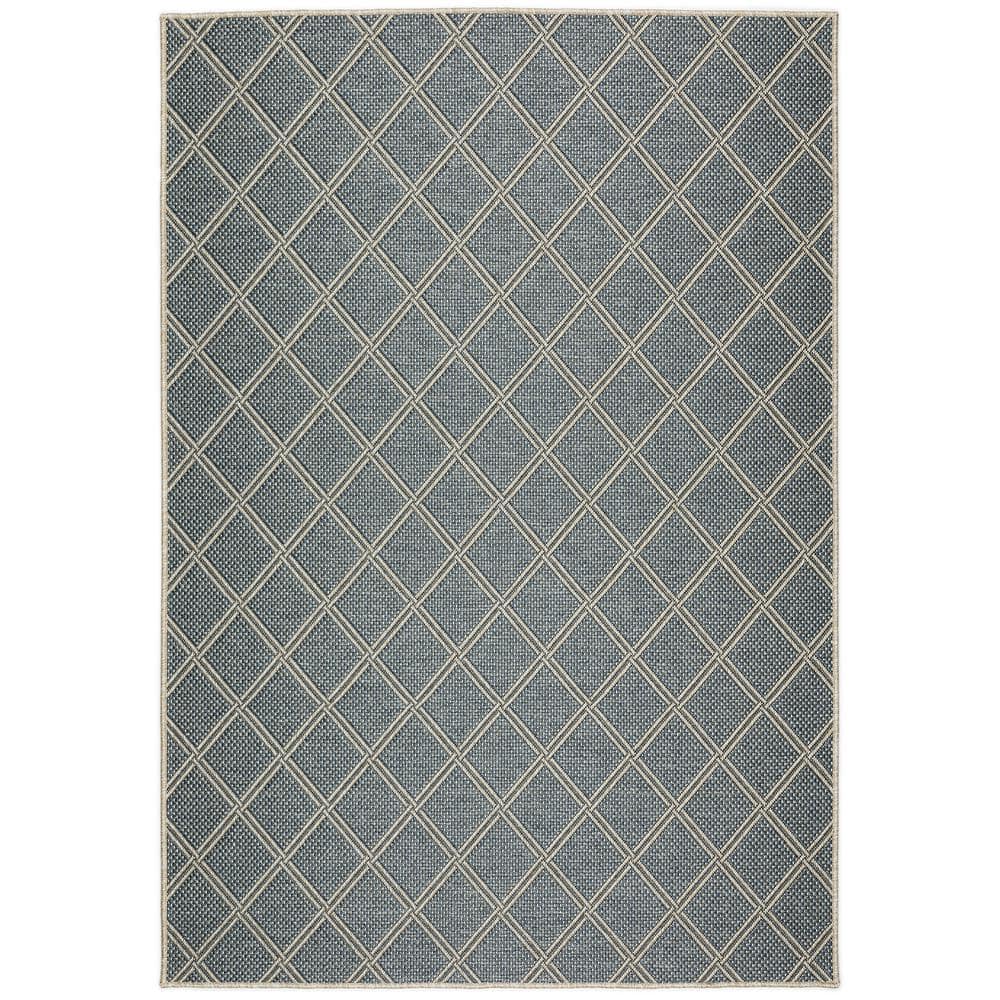 Addison Rugs Dalyn Rugs Bali BB3 Denim 8 ft. x 10 ft. Area Rug ...