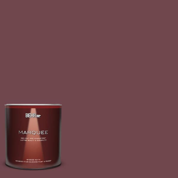 BEHR MARQUEE 1 qt. #PPU14-12 Hazy Skies Satin Enamel Interior Paint &  Primer 745004 - The Home Depot