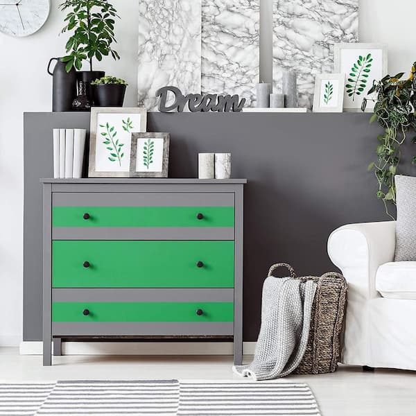 Con-Tact Creative Covering Kelly Green 18 in. x 60 ft. Adhesive Shelf and Drawer Liner