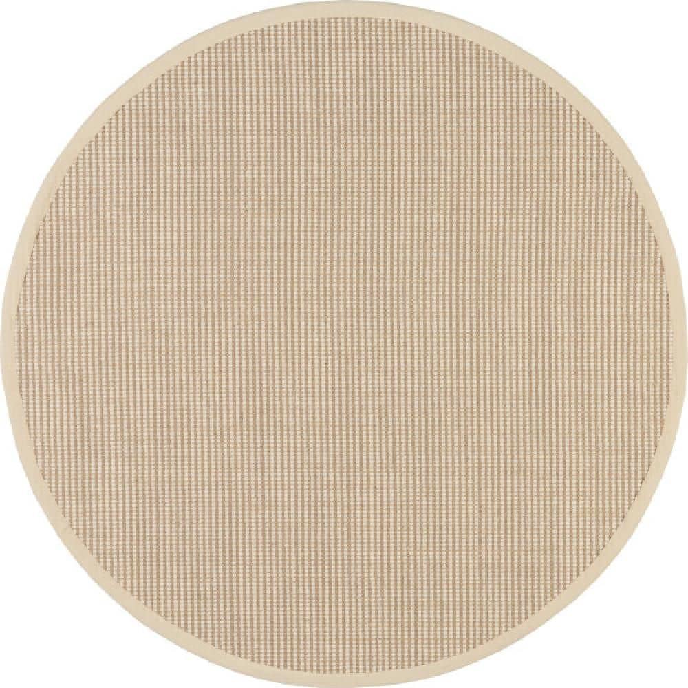 Patricia Jute and Wool 6 ft. x 6 ft. Ivory Indoor/Outdoor Patio Round Rug price history on PriceWatchPro