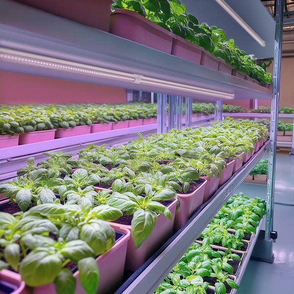 BIBIVIS 6-Pack 4 ft. T8 Grow Lights with ON/Off Switch & V-Shaped