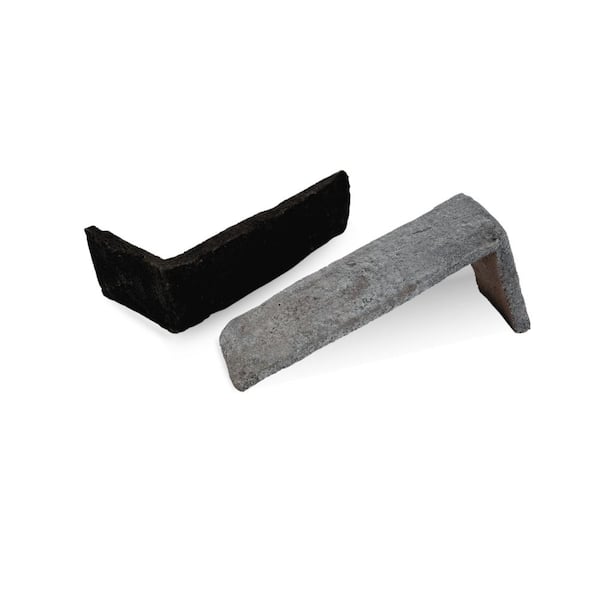 Old Mill Brick Driftwood Thin Brick Singles - Corners (Box of 25) - 7.625 in. x 2.25 in. (5.5 linear ft.)