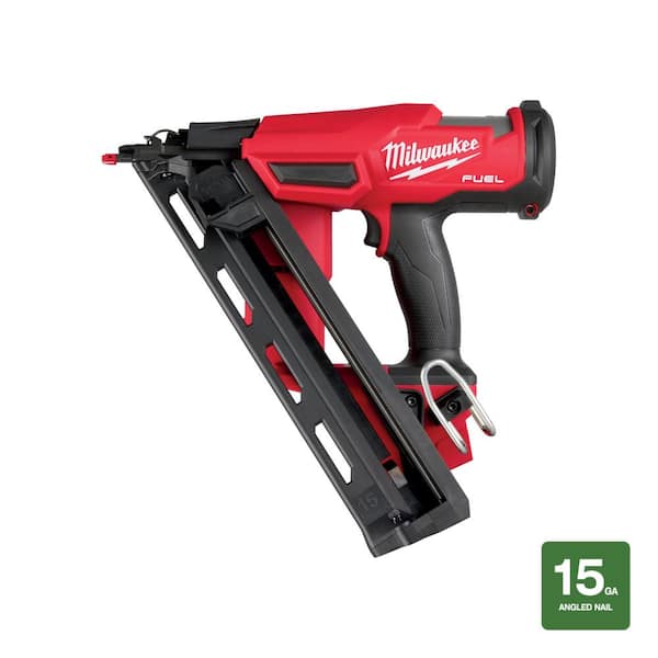 Milwaukee M18 FUEL 18-Volt Lithium-Ion Brushless Cordless Gen II 15-Gauge Angled Finish Nailer (Tool-Only)
