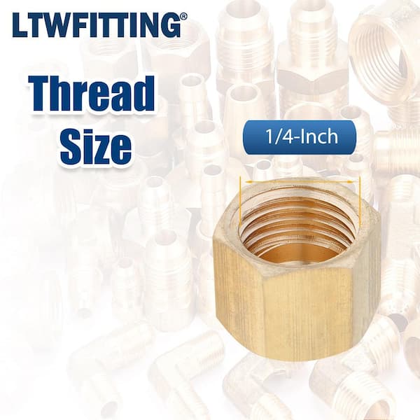 LTWFITTING Brass 3/8-Inch OD x 3/8-Inch Male NPT Compression Connector  Fitting(Pack of 5), Pipe Fittings -  Canada