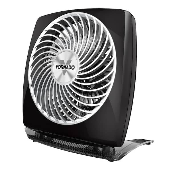 FIT 6 in. Personal Air Circulator Desk Fan in Black