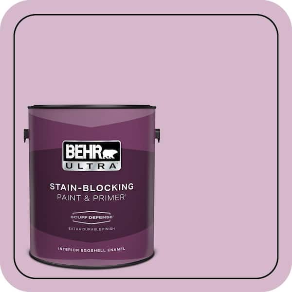 BEHR ULTRA 1 gal. #680D-4 Velvet Slipper Extra Durable Eggshell Enamel Interior Paint & Primer