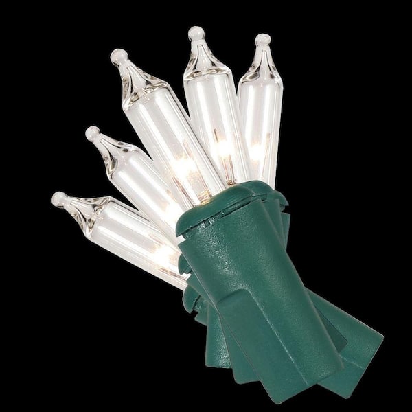 Home Accents Holiday 50-Light Clear String-to-String Incandescent Light Set