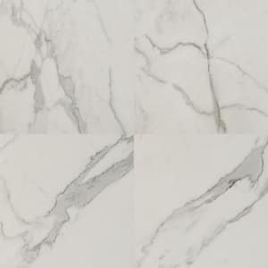 Regallo Calacatta Isla 24 in. x 24 in. Polished Porcelain Floor and Wall Tile (40-Cases/465.12 sq. ft./Pallet)