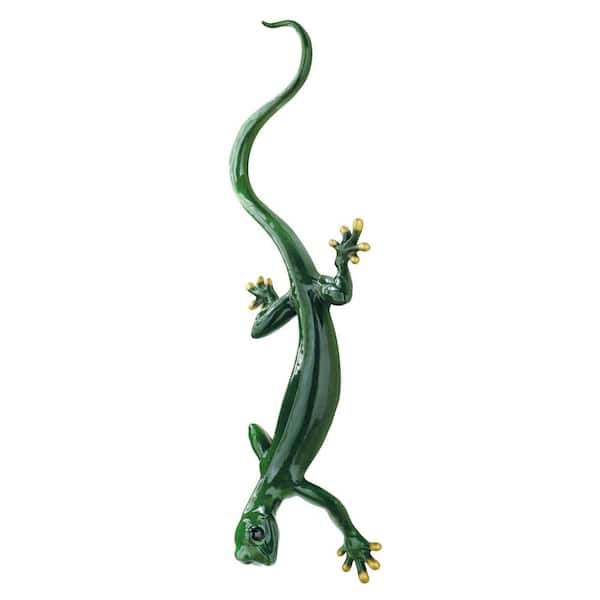 Design Toscano 8 in. H Giant Garden Gecko Lizard Statue