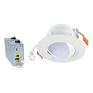 RA 6 in. Integrated LED Recessed Light Trim, 600 Lumens/1000 Lumens, 5 Selectable CCT, D2W, 120-Volt, DM