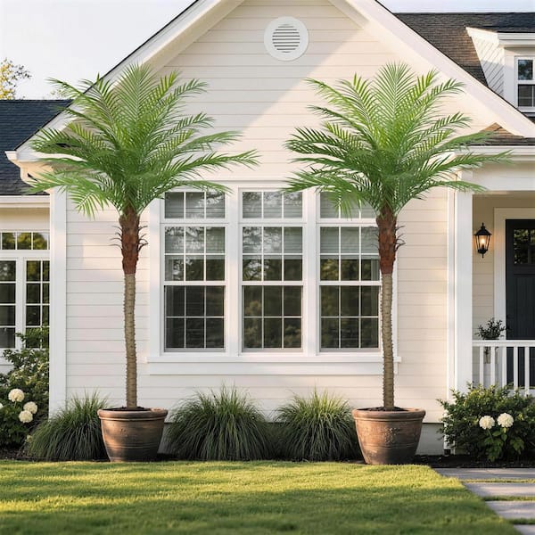 Vitalismo 9 ft. Green Plant 108 in. Artificial Phoenix Palm Tree