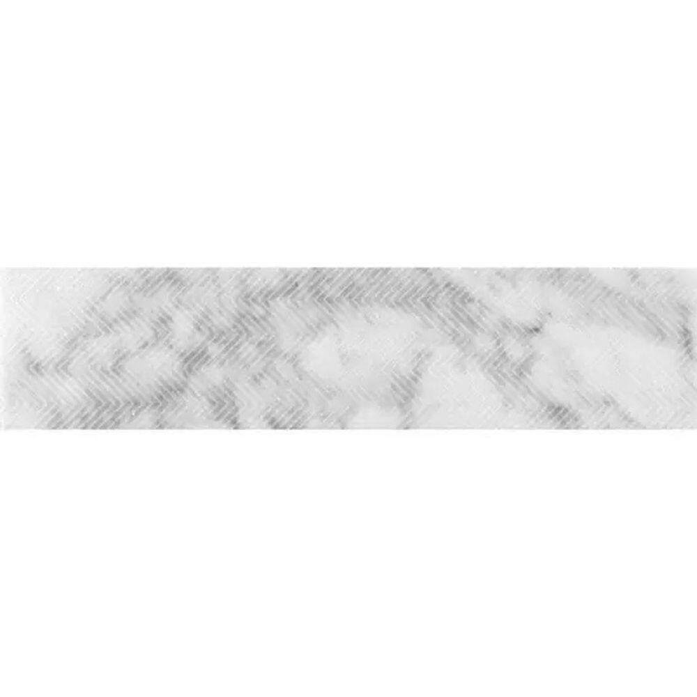 Artisana 3x12 in. White Textured Bianco Carrara Etched Chevron Elongated Subway Tile (5 sq ft/case, 20-Pack) price history on PriceWatchPro