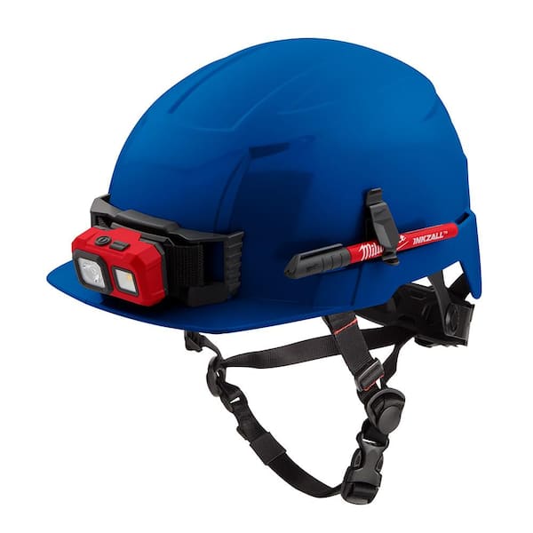 Front Brim Non-Vented Safety Helmet 