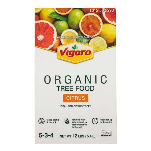 Vigoro 12 lb. Organic Citrus Dry Plant Food Fertilizer 5-3-4 (30-Pack)