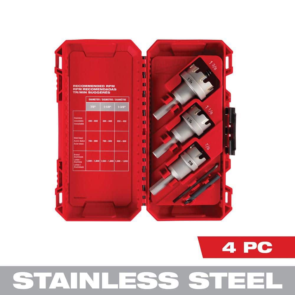 Carbide Hole Cutter Kit (4-Piece) price history on PriceWatchPro