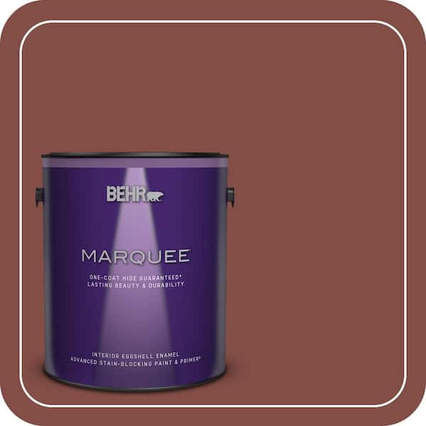BEHR MARQUEE 1 gal. #ECC-36-3 Red Bluff Eggshell Enamel Interior Paint & Primer