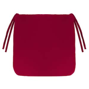 16 in. L x 16 in. W x 2.5 in. T Outdoor Seat Cushion in Barn Red