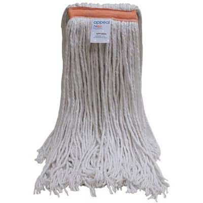 20 oz. Rayon String Mop Head with 1 in. Head Band in White