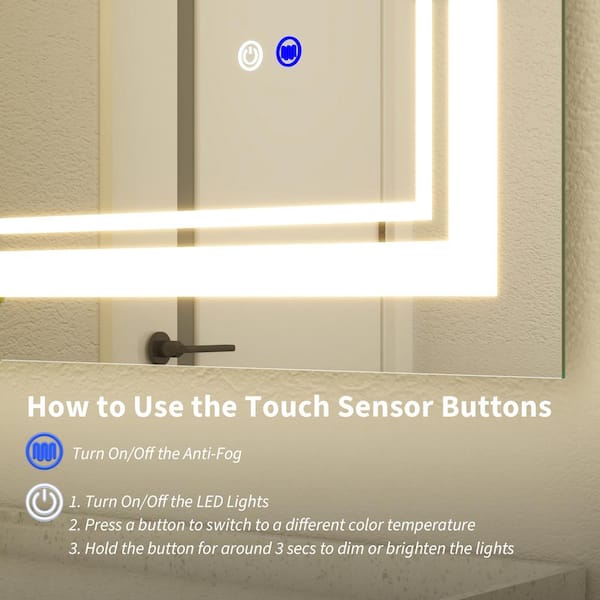 Buying Guide: How To Choose An LED Mirror - Roomhints