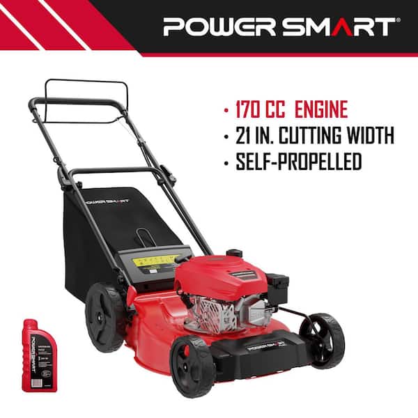 21 in. 170cc OH 4-stroke engine 3-in-1 Gas Self Propelled Lawn Mower