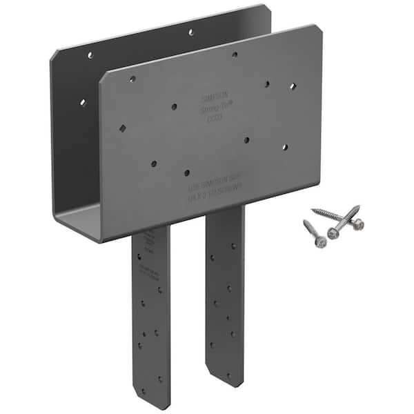 CCQ Column Cap for 3-1/8 in. Beam, 4x Post with Strong-Drive SDS Screws