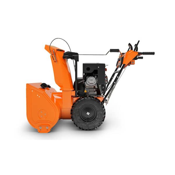 Deluxe 30 in. 301cc Electric Start 2-Stage Self-Propelled Gas Snow Blower with Heated Handgrips and LED Headlights