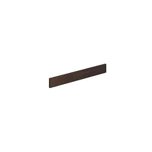 3 in. W x 30 in. H x 0.63 in. D Lincoln Chestnut Solid Wood Cabinet Filler Strip