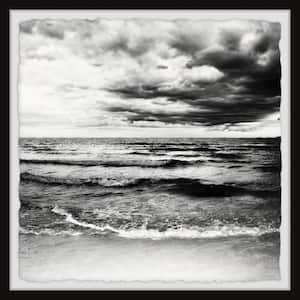 "Black Clouds" by Marmont Hill Framed Nature Art Print 32 in. x 32 in.