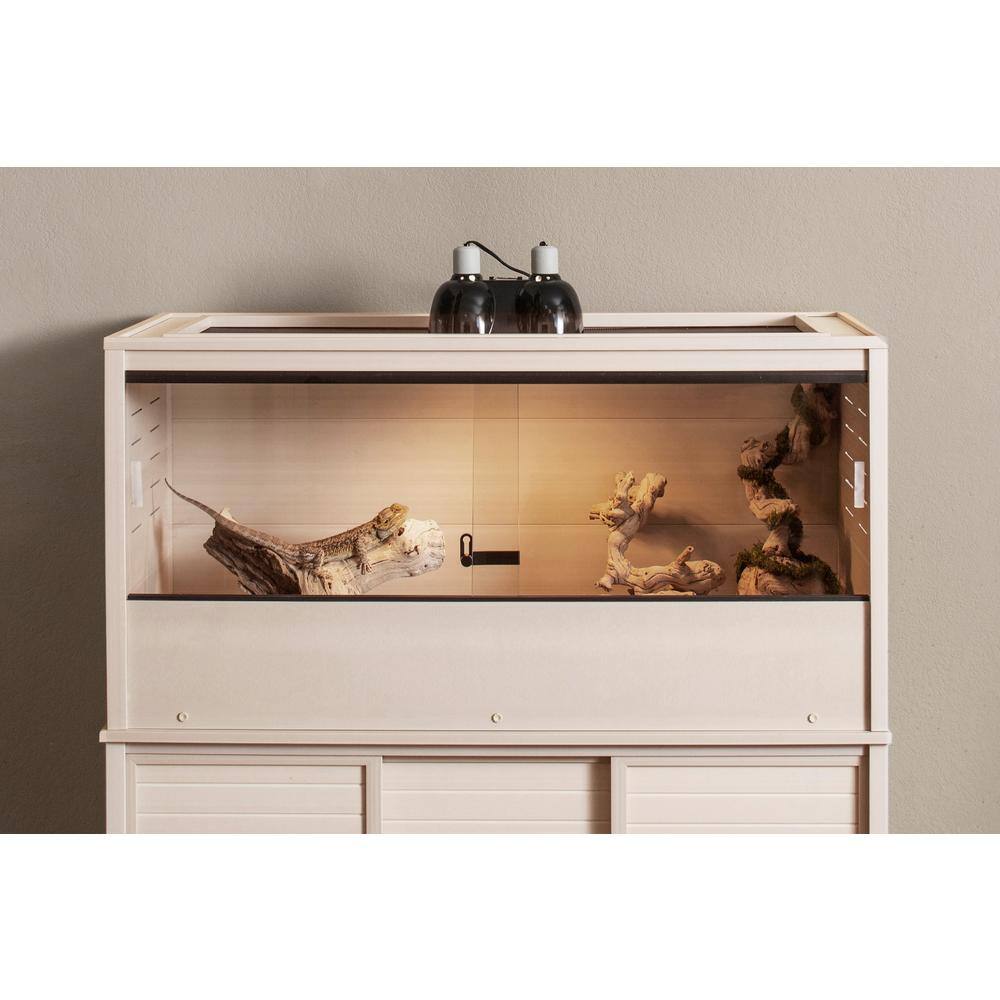 Maple ECOFLEX 48" Reptile Terrarium with Sliding Glass Doors