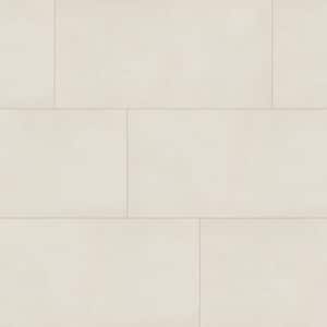 Indoterra White Desert 24 in. x 48 in. Matte Porcelain Concrete Look Floor and Wall Tile (15.26 sq. ft./Case)