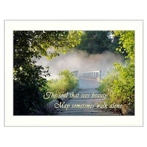 Charlie Beauty 1-Piece Framed Wall Art 11 in. x 15 in.