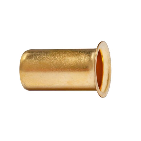Threaded Compression Fitting Insert LTWFITTING 1/2 in. Brass Compression Insert Fitting (50-Pack) HF63PT850 ...