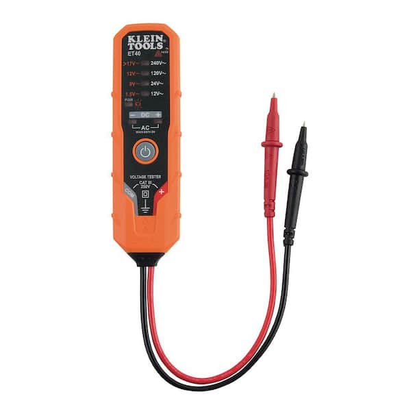 Klein Tools Electronic AC DC Voltage Tester ET40