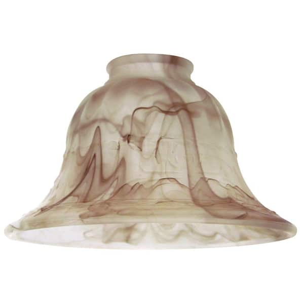Westinghouse 4-1/4 in. Cappuccino Swirl Shade with 2-1/4 in. Fitter and 6-7/8 in. Width