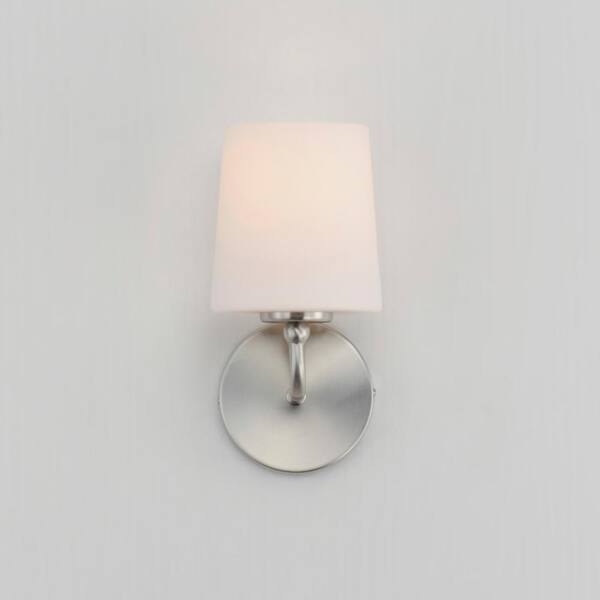 Maxim Lighting - Bristol Satin Nickel 1-Light Satin Nickel Wall Sconce
