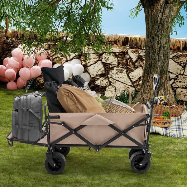 THROOT 8.75cu. ft. (36 in. x 21 in. x 20 in.), Khaki Metal