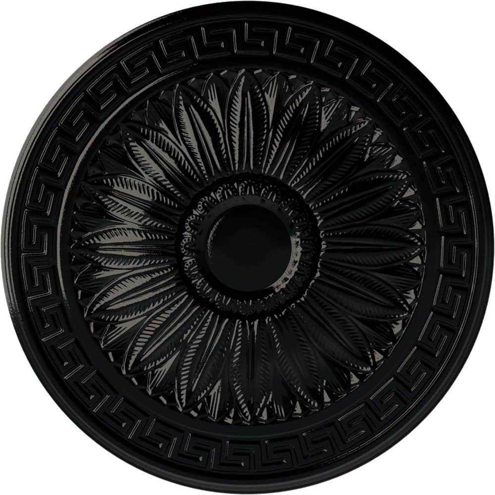 20 in. x 1-3/8 in. Randee Urethane Ceiling Medallion (Fits Canopies upto 3-7/8 in.), Black Pearl price history on PriceWatchPro