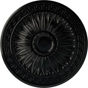 Ekena Millwork 20" Ceiling Medallion | Primed Urethane, Fits Canopies Up To 3-7/8", Classic Design