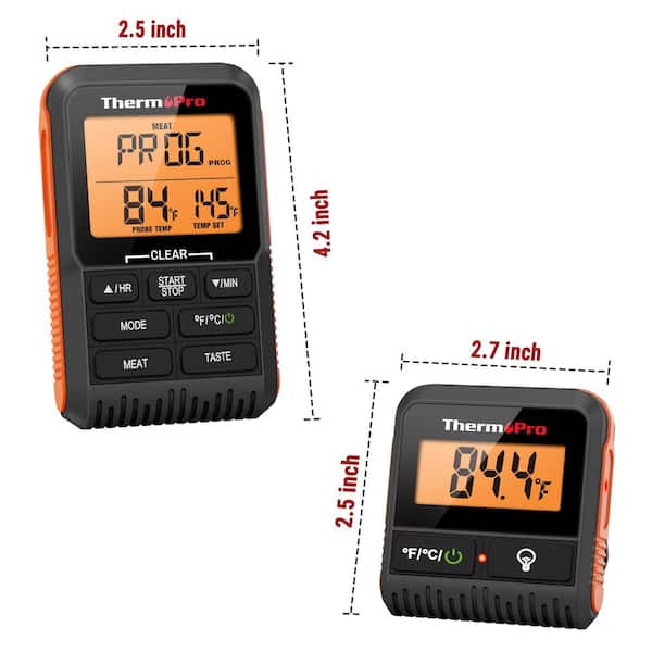 ThermoPro Leave-In Grill Thermometer with 2 Probes at Tractor Supply Co.