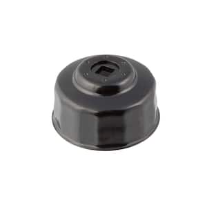 65/67 mm x 14 Flute Oil Filter Cap Wrench in Black