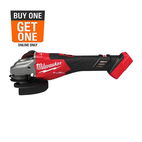 M18 FUEL 18V Lithium-Ion Brushless Cordless 4-1/2 in./6 in. Braking Grinder with Slide Switch (Tool-Only)