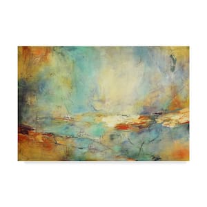 Eternidad by Gabriela Villarreal Floater Frame Abstract Wall Art 22 in. x 32 in.