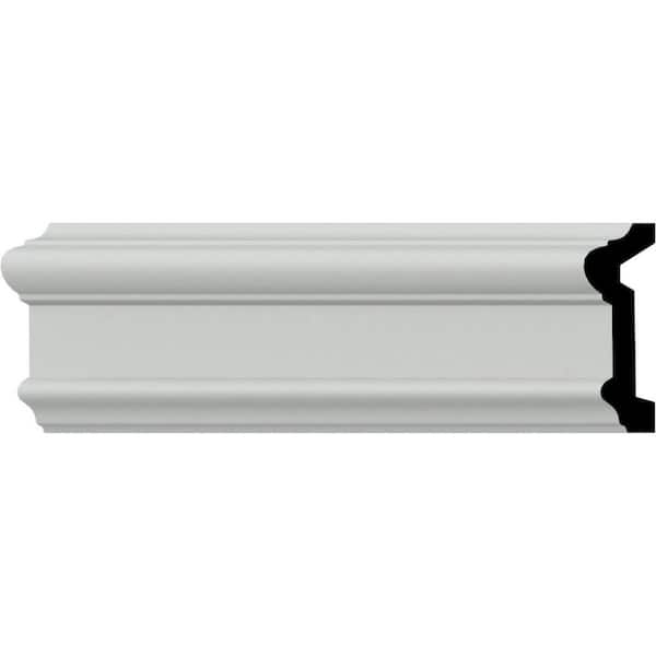 Ekena Millwork SAMPLE - 3-5/8 in. W x 1-1/4 in. x 12 in. Urethane Dublin Window and Door Casing